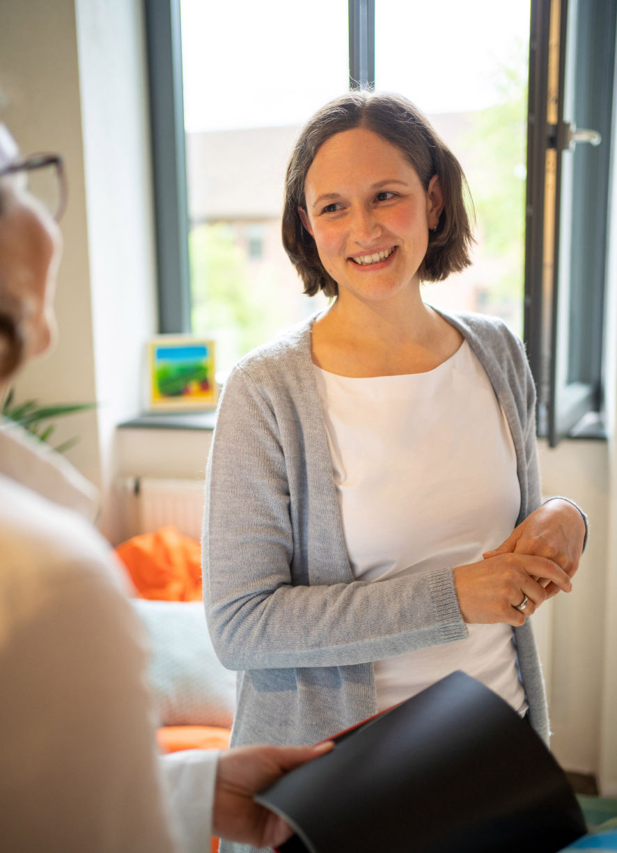 Dipl. Psych. Johanna Schmid im Gespräch